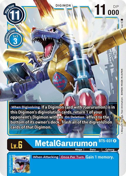 BT5-031 MetalGarurumon Single