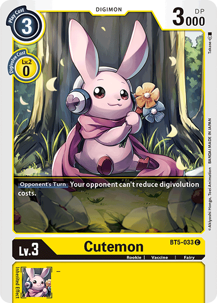 BT5-033 Cutemon Single