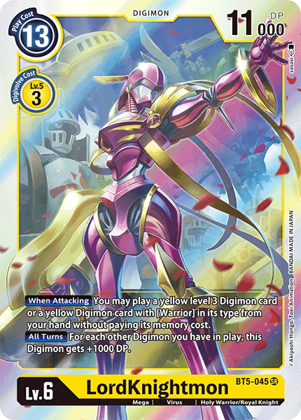 BT5-045 LordKnightmon Single