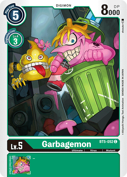 BT5-052 Garbagemon Single