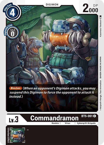 BT5-061 Commandramon Single