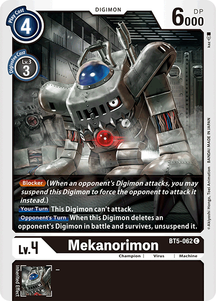 BT5-062 Mekanorimon Single