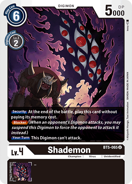 BT5-065 Shademon Single