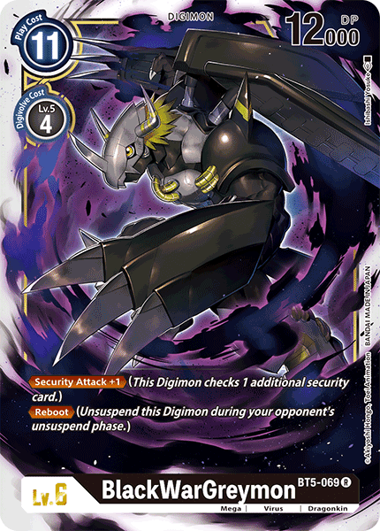 BT5-069 BlackWarGreymon Single