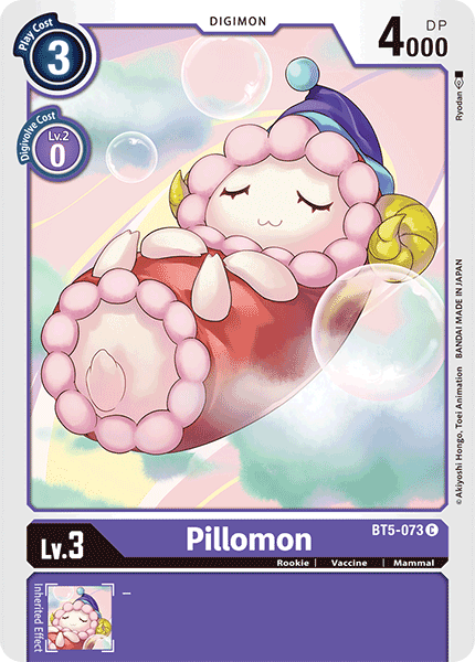 BT5-073 Pillomon Single