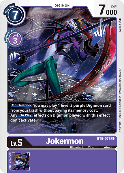 BT5-078 Jokermon Single