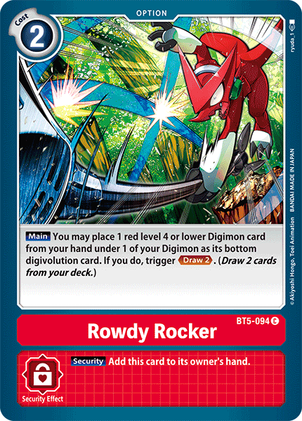 BT5-094 Rowdy Rocker Single