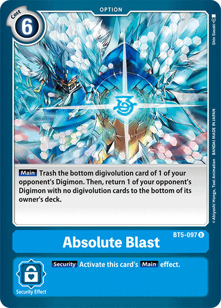 BT5-097 Absolute Blast Single