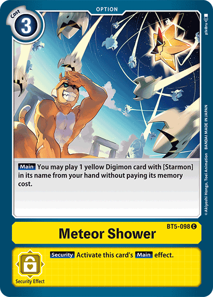 BT5-098 Meteor Shower Single