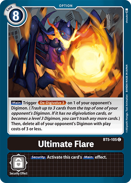 BT5-105 Ultimate Flare Single