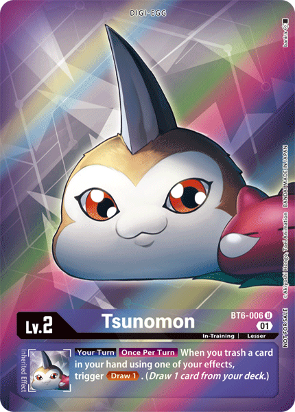 Tsunomon BT6 Box Topper Sealed