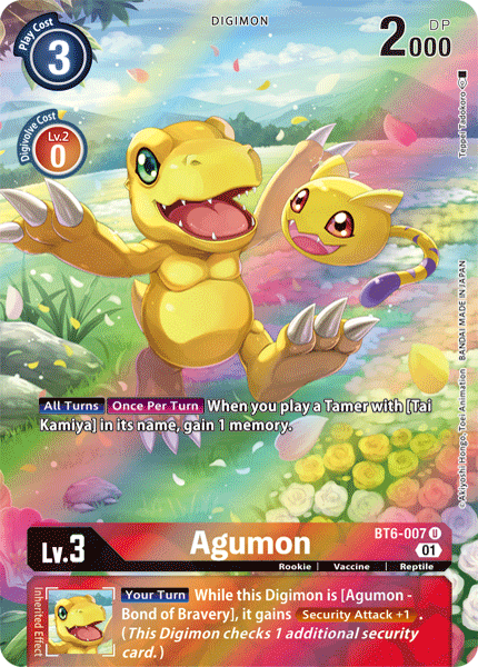 Agumon BT6-007 Alt Art