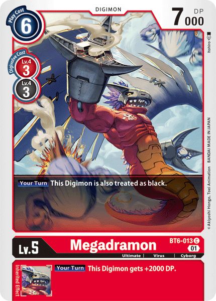 BT6-013 Megadramon Single