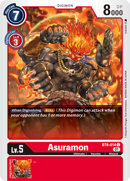 BT6-014 Asuramon Single