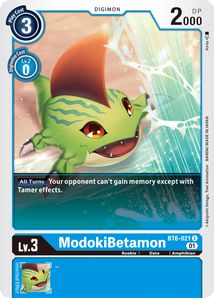 BT6-021 ModokiBetamon Single