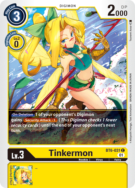 BT6-031 Tinkermon Single