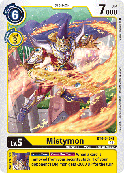 BT6-040 Mistymon Single