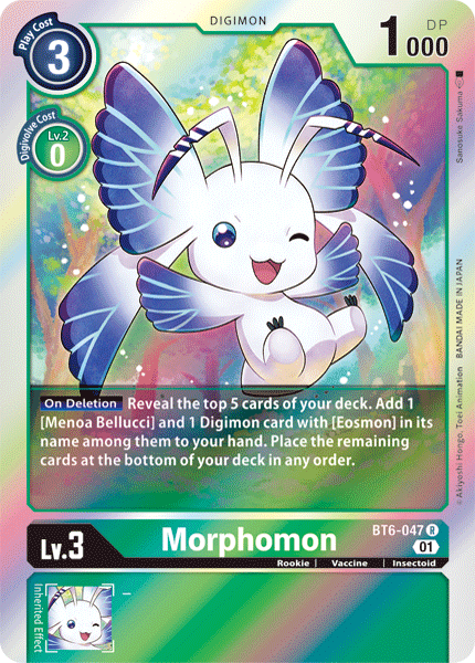 BT6-047 Morphomon Single