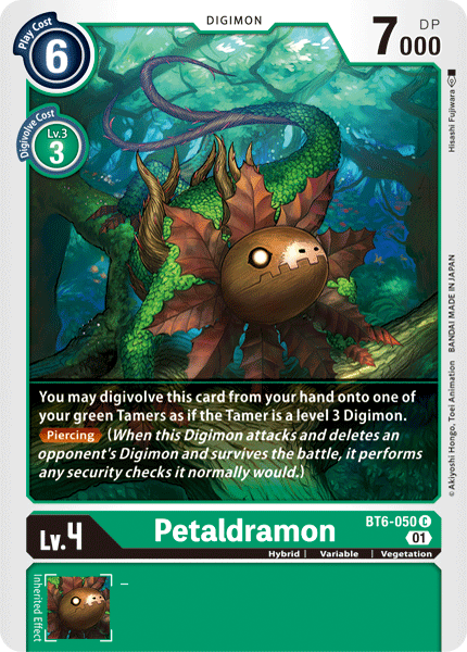 BT6-050 Petaldramon Single