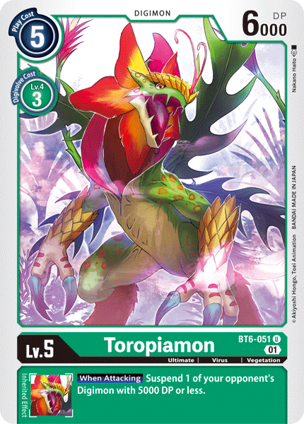 BT6-051 Toropiamon Single