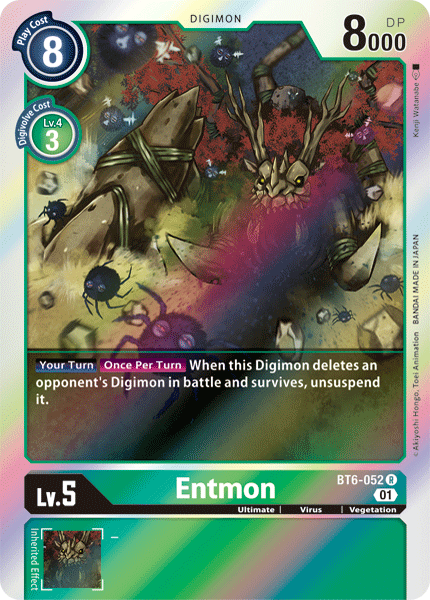 BT6-052 Entmon Single