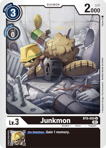 BT6-055 Junkmon Single