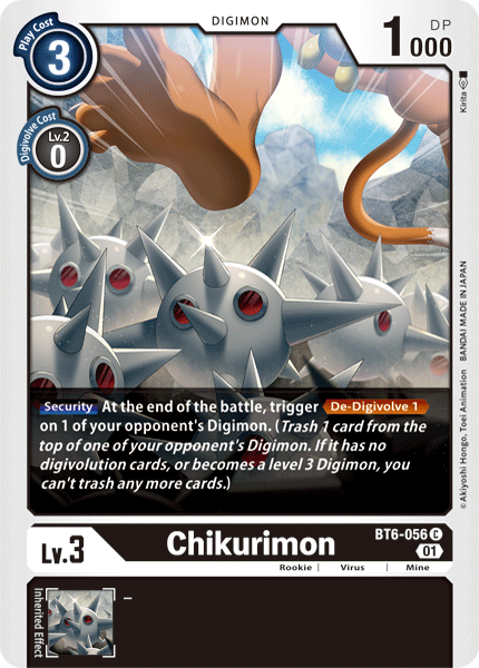 BT6-056 Chikurimon Single