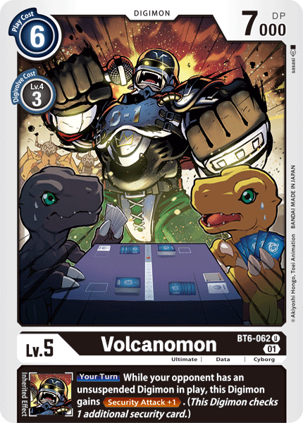 BT6-062 Volcanomon Single