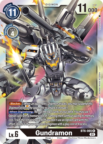 BT6-065 Gundramon Single