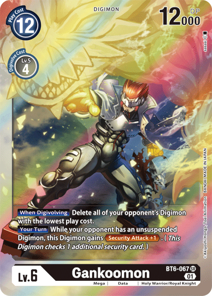 BT6-067 Gankoomon Single