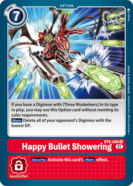 BT6-095 Happy Bullet Showering Single