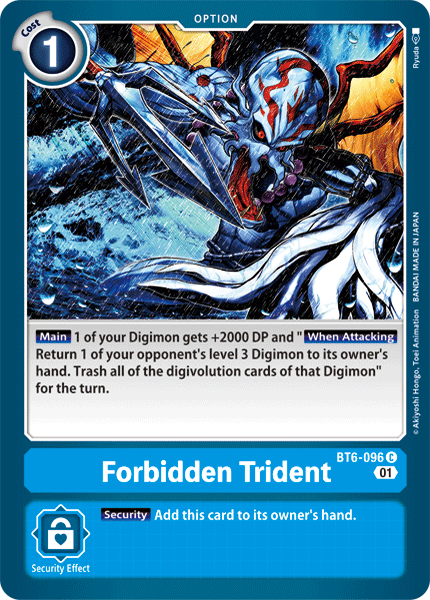 BT6-096 Forbidden Trident Single