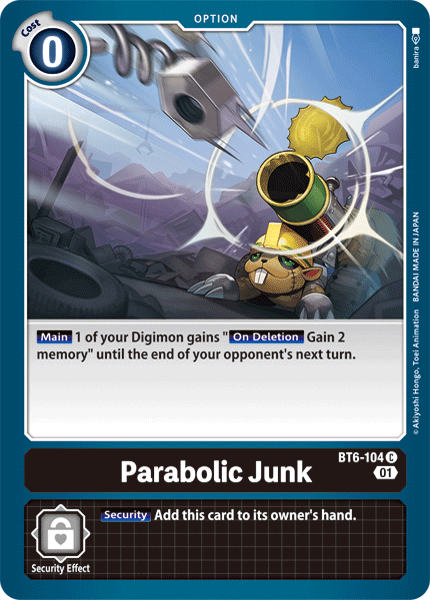 BT6-104 Parabolic Junk Single