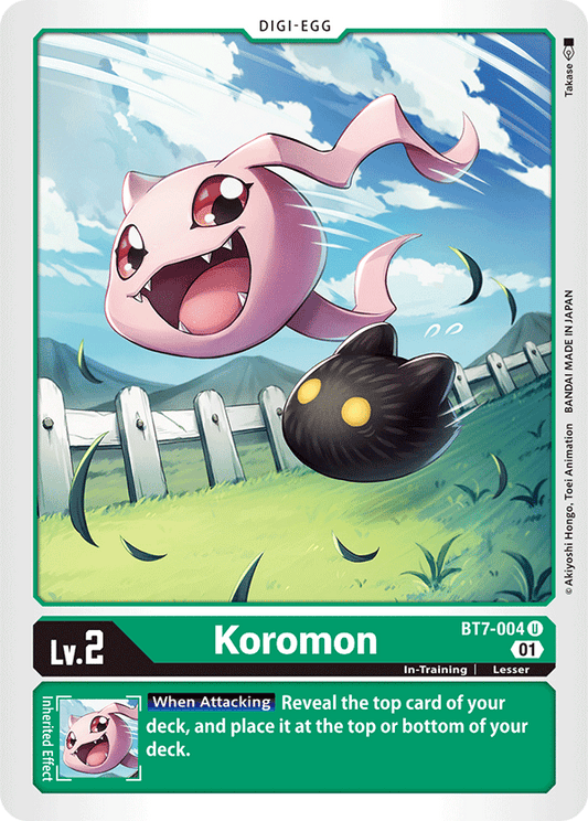 BT7-004 Koromon Single