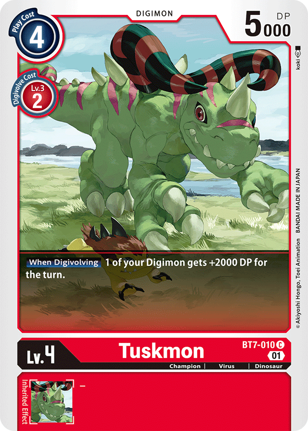 BT7-010 Tuskmon Single