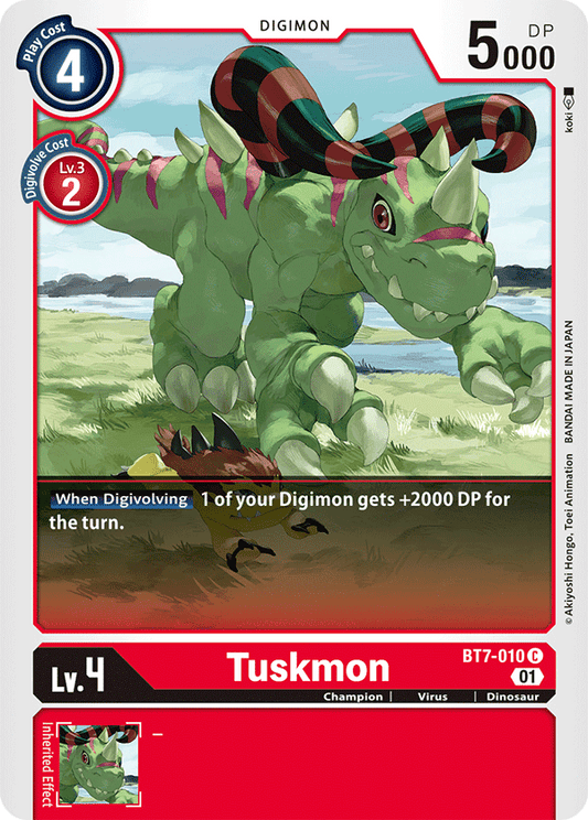 BT7-010 Tuskmon Single