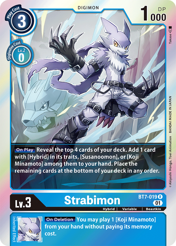 BT7-019 Strabimon Single