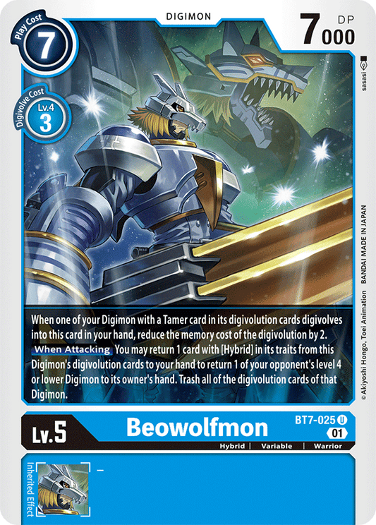 BT7-025 Beowolfmon Single