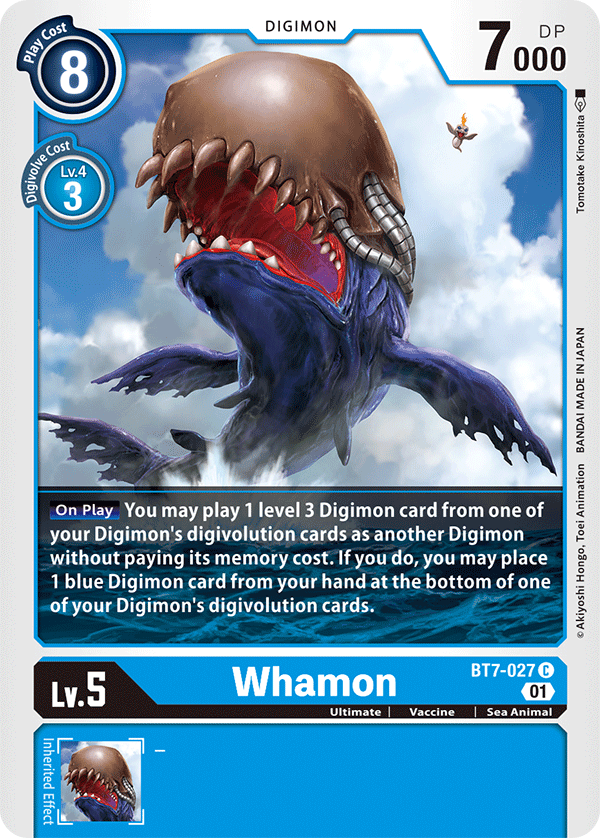 BT7-027 Whamon Single