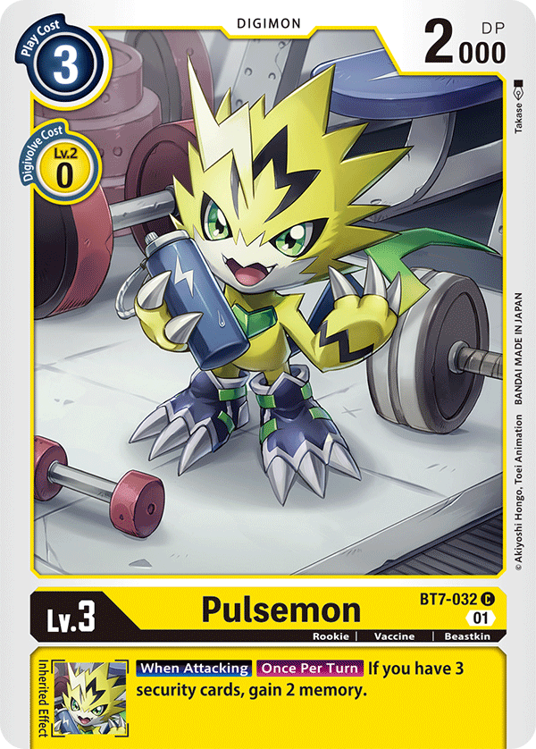 BT7-032 Pulsemon Single