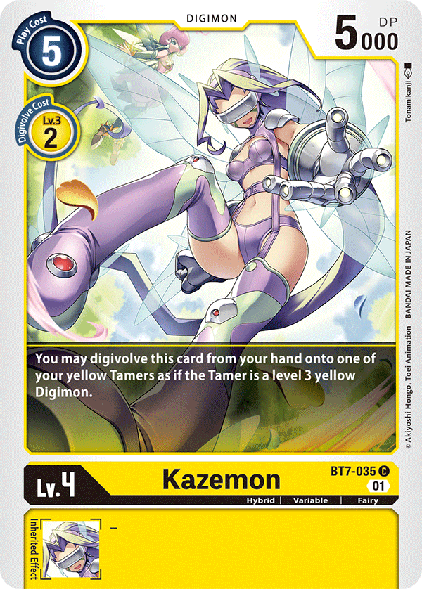 BT7-035 Kazemon Single