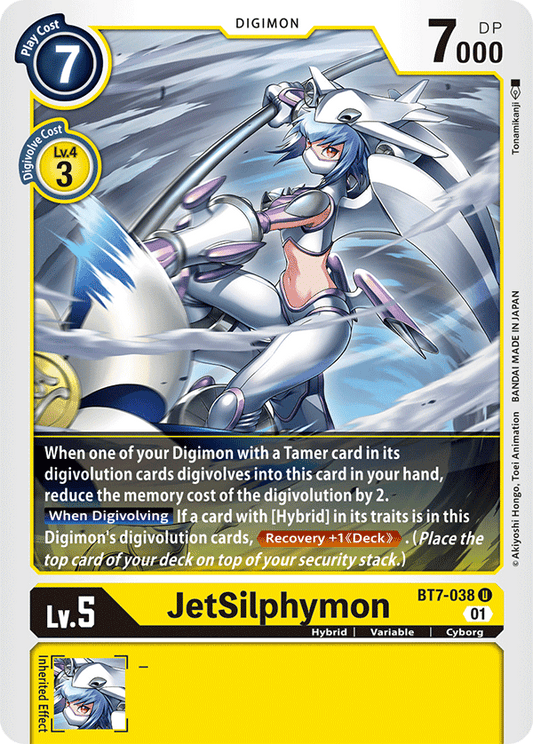 BT7-038 JetSilphymon Single