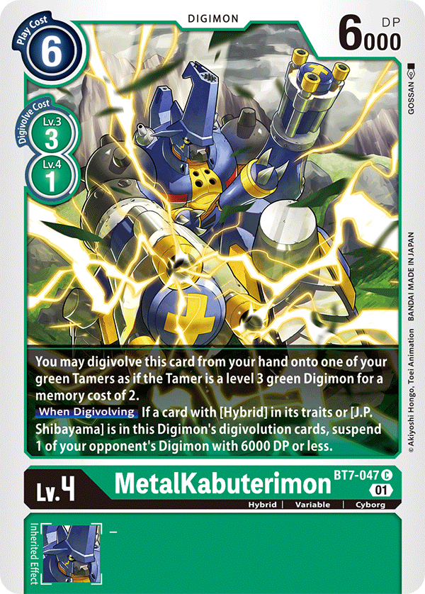 BT7-047 MetalKakuterimon Single