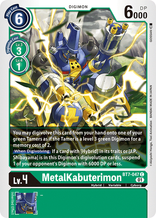 BT7-047 MetalKakuterimon Single