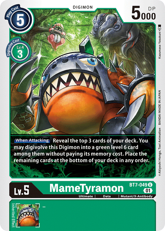 BT7-049 MameTyramon Single