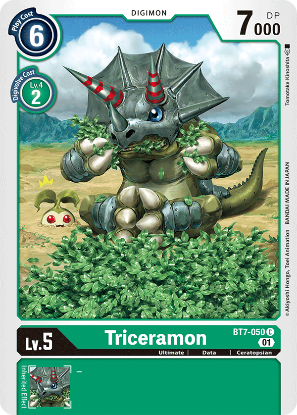 BT7-050 Triceramon Single