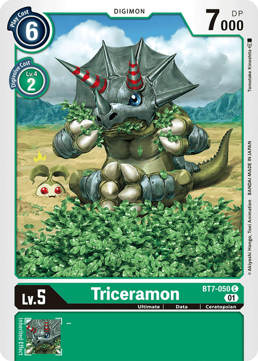 BT7-050 Triceramon Single