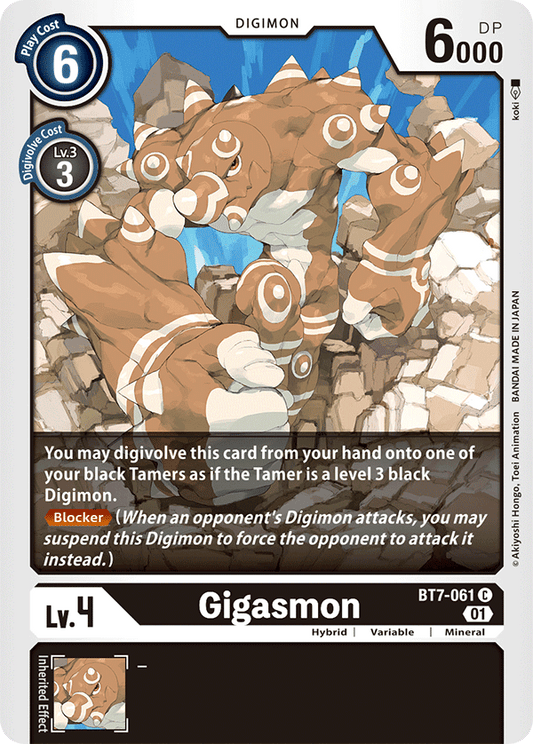 BT7-061 Gigasmon Single