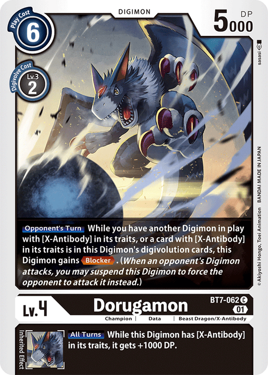 BT7-062 Dorugamon Single