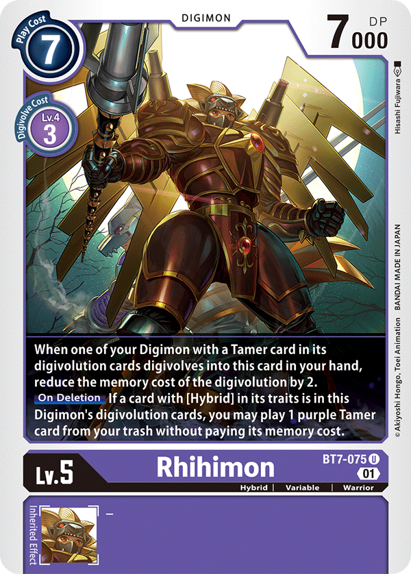 BT7-075 Rhihimon Single